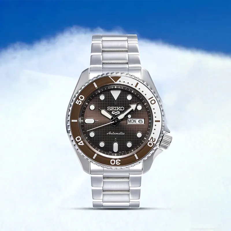Seiko 5 Sports Limited Edition Brown Dial Men's Watch- SRPM13K1
